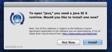 java se 6 for mac os x 10.8